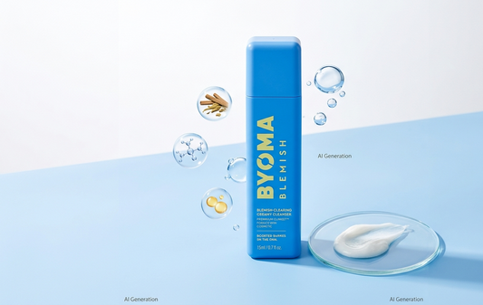 Byoma Blemish-Clearing Creamy Cleanser