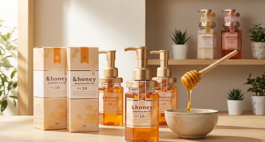 Deep Moist Hair Oil by &honey
